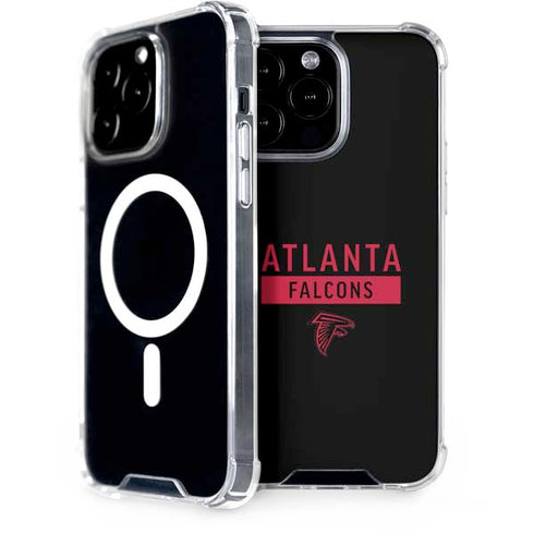 NFL Atlanta Falcons Black Performance Series iPhone 15 Pro Max MagSafe Case